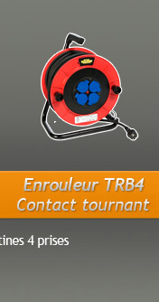 Enrouleurs TRB4 courant tournant